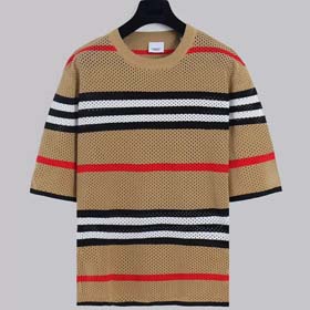 BURBERRY Breathable high quality T-shirt (4 styles)-1691